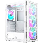 タワー型 ATX PCケース ホワイト X3 GLASS (W)