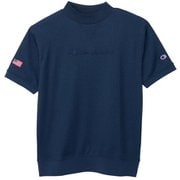 CP25SS C3-BG301 370 [ゴルフウェアメンズ モックネックシャツ NV M S/S]
