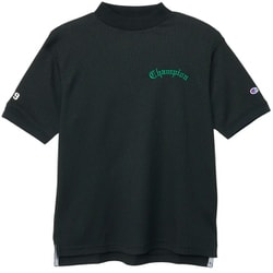 CP25SS C3-BG303 090 [ゴルフウェアメンズ モックネックシャツ BK L S/S]