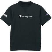 CP25SS CW-BG301 090 [ゴルフウェアレディース モックネックシャツ BK M S/S]