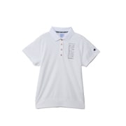 CP25SS CW-BG308 010 [ゴルフウェアレディース ポロシャツ WH M S/S]