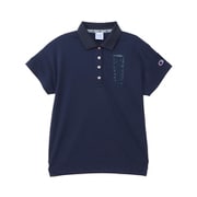 CP25SS CW-BG308 370 [ゴルフウェアレディース ポロシャツ NV L S/S]