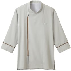 DP1000-B1-M [サンペックス 七分袖ショップコート グレー M]