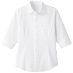 ET1322-L [サンペックス 七分袖シャツ ホワイト L]
