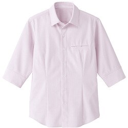 ET1326-S [サンペックス 七分袖シャツ ピンク S]