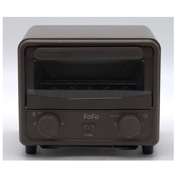 ミニオーブントースター（温度調節ダイヤル機能付き） ココア AFTAT30