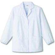 FA325-S [サンペックス 【女性用】衿付き・長袖調理衣 ホワイト S]