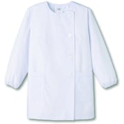 FA785-M [サンペックス 【女性用】衿なし・長袖調理衣 ホワイト M]