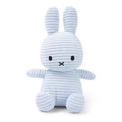 BTT-001IB [Miffy Corduroy 23cm Ice Blue]