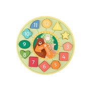 対象年齢:2歳~ TYORA13142 森のどうぶつ ソーティングクロック