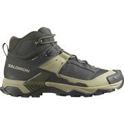 エックスウルトラ5ミッドゴアテックス メンズ ハイキングシューズ PEAT/GRAY GREEN/BLUE NIGHTS 28cm L47754300