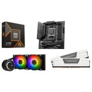 MSI×AMD スペシャルタッグ 2025 vol.1(AMD Ryzen 5 9600X W/O Cooler+MSI MAG B650M MORTAR WIFI+CORSAIR VENGEANCE DDR5 6000MT/s 32GB White+MSI MAG CORELIQUID E240) ASK-R9600X-MSIB650SET