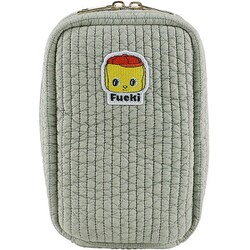 fnb-69602-GY [フエキくん ポーチ 化粧ポーチ メイクポーチ タテ型 小物入れ グレー]
