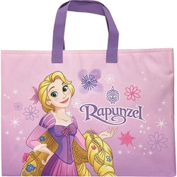 D7316PR-1 ポリエステル チャームバッグ ディズニー 塔の上のラプンツェル パープル