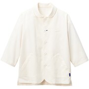 SJAU-2005-A1-SS [サンペックス 七分袖ショップコート オフホワイト SS]