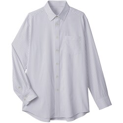 SW1500-B6-L [サンペックス 長袖レギュラーカラーシャツ グレー L]