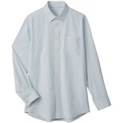 SW1500-H6-4L [サンペックス 長袖レギュラーカラーシャツ グリーン 4L]