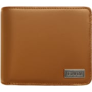 EDWIN 0510744 二つ折財布 中ベラ ボンデッドレザーファイバ BROWN 22269254