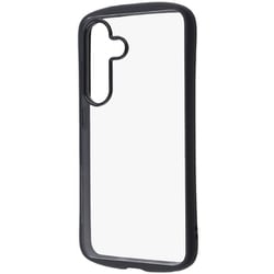 Galaxy S25用 Puffull 耐衝撃 バンパー ハイブリッドケース ブラック RT-GS25CMD1/B