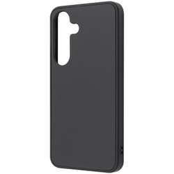 Galaxy S25用 maru Pietra 耐衝撃 バンパー マット ハイブリッドケース マットブラック RT-GS25K6TB/MB