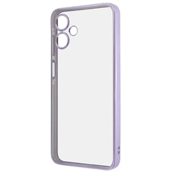 Galaxy A25 5Ｇ用 精密設計 カメラ保護 衝撃吸収 バンパー メタリック TPUソフトケース ラベンダー RT-GA25PFC2/LDM