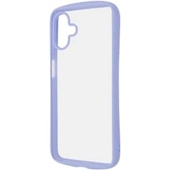 Galaxy A25 5Ｇ用 Puffull 耐衝撃 バンパー ハイブリッドケース ペールブルー RT-GA25CMD1/PA