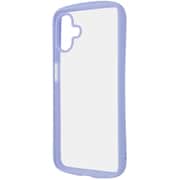 Galaxy A25 5G用 Puffull 耐衝撃 バンパー ハイブリッドケース ペールブルー RT-GA25CMD1/PA