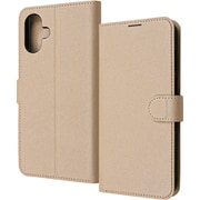 Galaxy A25 5Ｇ用 耐衝撃 マグネットベルト シンプル 手帳型レザーケース シャイニーベージュ RT-GA25ELC1/BE