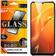 Galaxy A25 5G用 ガラスフィルム 光沢 平面保護 硬度10H 指紋認証対応 RT-GA25F/SCG