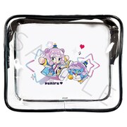 SYNC-PKSBP-A ぷにるはかわいいスライム クリアポーチ A. いつものかわいいぷにる&昔の姿のかわいいぷにる