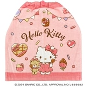 WO466600 サンリオキャラクターズ おりこうタオル ハローキティ チョコ大好き
