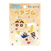 K4151D クレヨンしんちゃん 立体アクリルヘアゴム 2個入り イエロー