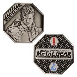 METAL GEAR SOLID ソリッド・スネーク コイン （シリアルナンバー入り）