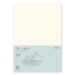 MDノート＜A5＞ 方眼罫A MD用紙 5mm方眼罫 176ページ 15295006