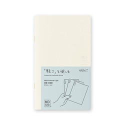 MDノート ライト＜新書＞ 方眼罫 5mm方眼罫 3冊組A（1冊48ページ） 15302006