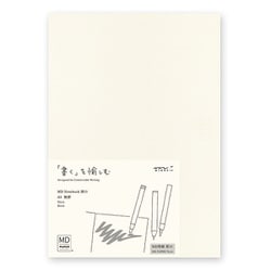 MDノート＜A5＞ 厚口 無罫 96ページ 15350006