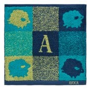 AC642 [AVOCA Aステップ タオルチーフ ブルー]