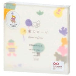 天使のガーゼ おはなしたおる パッケージ入り ブレーメンの音楽隊 タオルチーフ 日本製 TE732