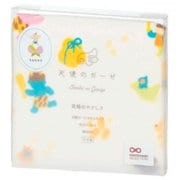 TE733 [天使のガーゼ おはなしたおる パッケージ入り ももたろう タオルチーフ 日本製]