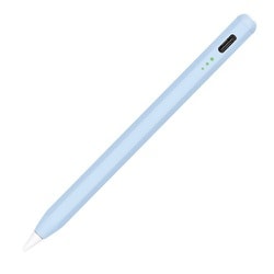 iPad専用 充電式タッチペン ショートタイプ ブルー TPEN-002BL