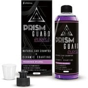 中性カーシャンプー+セラミックコーティング Prism Guard パープルカーシャンプー 500ml フローラルの香り