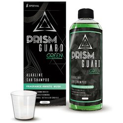 アルカリ性カーシャンプー Prism Guard グリーンカーシャンプー 500ml ホワイトムスクの香り
