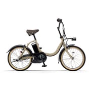 電動アシスト自転車 PAS CITY-C(パス シティシー) 20インチ 15.8Ah 内装3段変速 マカロンラテ PA20CC