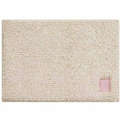 Hitohira バスマット 洗える 抗菌 防臭 すべり止め加工 50×35cm ベージュ