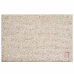 Hitohira バスマット 洗える 抗菌 防臭 すべり止め加工 75×50cm ベージュ