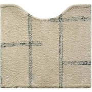 kieto トイレマット やさしい肌触り すべり止め加工 洗える 60×55cm アイボリー