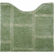 kieto トイレマット やさしい肌触り すべり止め加工 洗える 60×55cm グリーン