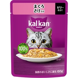カルカン パウチ まぐろ さけ入り 60g [猫用 ウエットフード 60g 成猫（1歳～7歳） 総合栄養食]