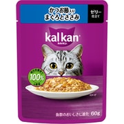 カルカン パウチ かつお節入りまぐろとささみ 60g [猫用 ウエットフード 60g 成猫（1歳～7歳） 総合栄養食]