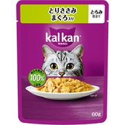 カルカン パウチ とりささみ まぐろ入り 60g [猫用 ウエットフード 60g 成猫（1歳～7歳） 総合栄養食]